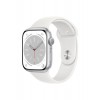 Beyaz Apple Watch Series 8 45mm GPS Gümüş Beyaz Apple Watch Series 8 45mm GPS Gümüş
