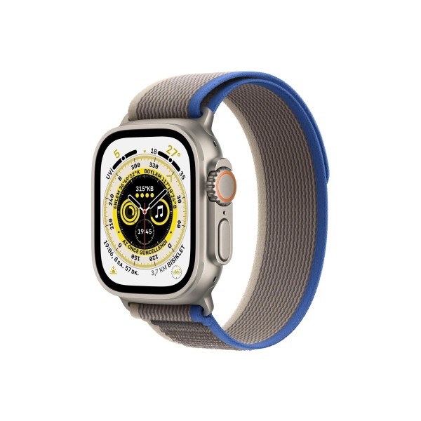 Apple Watch Ultra GPS + Cellular, 49mm Mavi/Gri 
