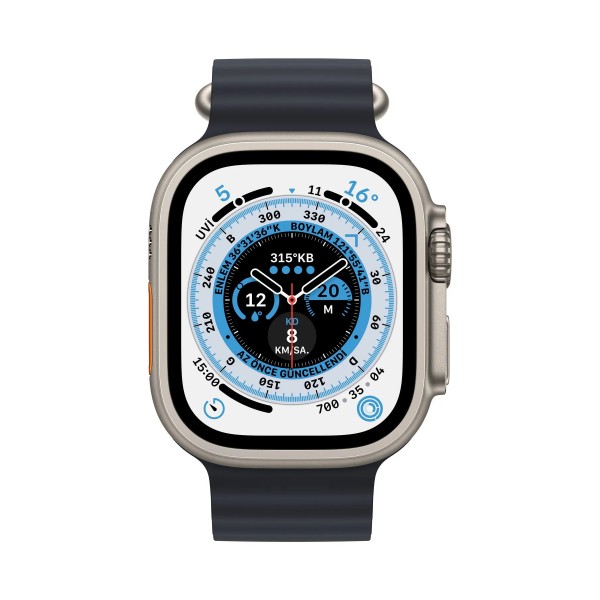 Yeşil Alpine Loop Apple Watch Ultra 49mm 