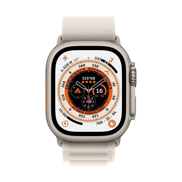 Siyah/Gri Apple Watch Ultra GPS + Cellular, 49mm 