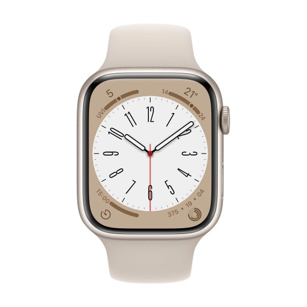 Krem Apple Watch Series 8 45mm GPS Yıldız Işığı Krem Apple Watch Series 8 45mm GPS Yıldız Işığı