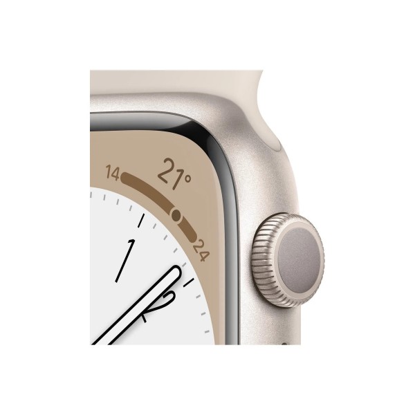 Krem Apple Watch Series 8 45mm GPS Yıldız Işığı Krem Apple Watch Series 8 45mm GPS Yıldız Işığı