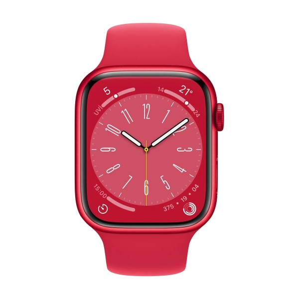 Kırmızı Apple Watch Series 8 45mm Kırmızı Apple Watch Series 8 45mm