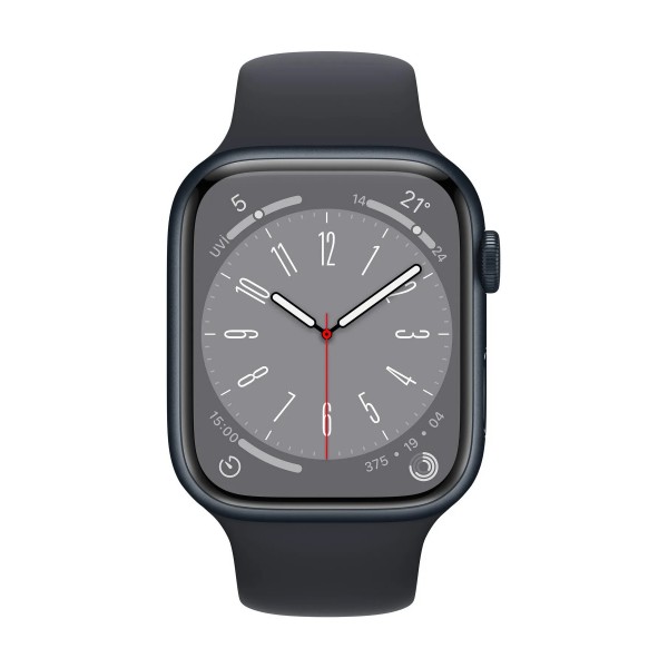 Siyah Apple Watch Series 8 45mm GPS Gece Yarısı Siyah Apple Watch Series 8 45mm GPS Gece Yarısı