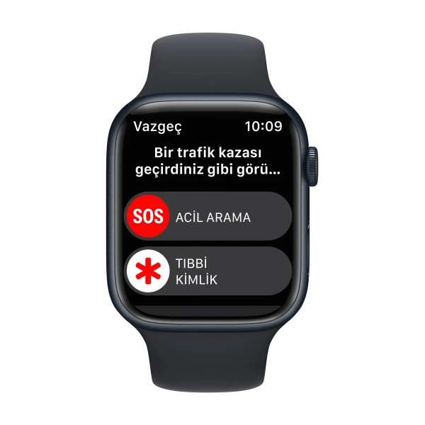 Siyah Apple Watch Series 8 45mm GPS Gece Yarısı Siyah Apple Watch Series 8 45mm GPS Gece Yarısı
